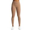 imageAoxjox High Waisted Workout Leggings for Women Trinity Yoga PantsBrownie