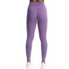 imageAoxjox High Waisted Workout Leggings for Women Trinity Yoga PantsChive Blossom