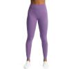 imageAoxjox High Waisted Workout Leggings for Women Trinity Yoga PantsChive Blossom
