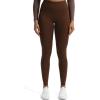 imageAoxjox High Waisted Workout Leggings for Women Trinity Yoga PantsDark Brown Leopard Print