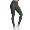 imageAoxjox High Waisted Workout Leggings for Women Trinity Yoga PantsDeep Depths Marlsize Up for Less Compression
