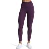 imageAoxjox High Waisted Workout Leggings for Women Trinity Yoga PantsDeep Purple Marlsize Up for Less Compression