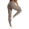 imageAoxjox High Waisted Workout Leggings for Women Trinity Yoga PantsDriftwood