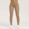 imageAoxjox High Waisted Workout Leggings for Women Trinity Yoga PantsIced Coffee Dot Print