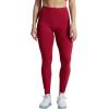 imageAoxjox High Waisted Workout Leggings for Women Trinity Yoga PantsRumba Red