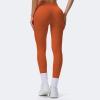 imageAoxjox High Waisted Workout Breeze Leggings for Women Tummy Control Buttery Soft Yoga PantsEarthy Brown