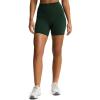 imageAoxjox High Waisted Workout Biker Siren Shorts for Women Hidden Scrunch Butt Lifting Tummy Control Gym Yoga ShortForest Green