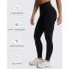 imageAoxjox Womens High Waist Seamless Camo Hidden Scrunch Legging Knit Workout Yoga PantsBlack