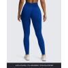 imageAoxjox Womens High Waist Seamless Camo Hidden Scrunch Legging Knit Workout Yoga PantsBlue