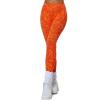 imageAoxjox Womens High Waist Seamless Camo Hidden Scrunch Legging Knit Workout Yoga PantsOrange