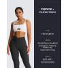 imageAoxjox Flare Leggings for Women Trinity Tummy Control High Waisted Wide Leg Crosswaist Yoga Pants 29quot31quot33quotBlack