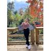 imageAoxjox Flare Leggings for Women Trinity Tummy Control High Waisted Wide Leg Crosswaist Yoga Pants 29quot31quot33quotBlack