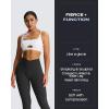 imageAoxjox Flare Leggings for Women Trinity Tummy Control High Waisted Wide Leg Crosswaist Yoga Pants 29quot31quot33quotBlack