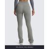 imageAoxjox Flare Leggings for Women Trinity Tummy Control High Waisted Wide Leg Crosswaist Yoga Pants 29quot31quot33quotGrey