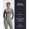imageAoxjox Flare Leggings for Women Trinity Tummy Control High Waisted Wide Leg Crosswaist Yoga Pants 29quot31quot33quotGrey