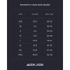 imageAoxjox Long Sleeve Crop Tops for Women Stacey V Neck Workout Athletic Gym Cropped T Shirt TopWinds Grey Marl
