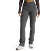 imageAoxjox Flare Leggings for Women Trinity Tummy Control High Waisted Wide Leg Crosswaist Yoga Pants 29quot31quot33quotIron Grey