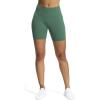 imageAoxjox Workout Seamless Biker Shorts for Women Tummy Control High Waisted Athletic Yoga Contour Sculpt Running Yoga Short 6quotDark Forest