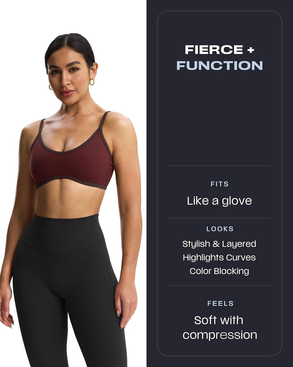 imageAoxjox Workout Leggings for Women High Waisted Exercise Athletic Gym Fitness Yoga Lexi Lined Pants 26quotBlack