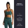 imageAoxjox Workout Leggings for Women High Waisted Exercise Athletic Gym Fitness Yoga Lexi Lined Pants 26quotDark Sea Green Lime Green