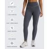 imageAoxjox Workout Leggings for Women High Waisted Exercise Athletic Gym Fitness Yoga Lexi Lined Pants 26quotIron GreyGrey