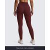 imageAoxjox Workout Leggings for Women High Waisted Exercise Athletic Gym Fitness Yoga Lexi Lined Pants 26quotRum RaisinMulch