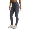 imageAoxjox Workout Leggings for Women High Waisted Exercise Athletic Gym Fitness Yoga Lexi Lined Pants 26quotIron GreyGrey