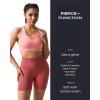 imageAoxjox Metamorph Workout Biker Shorts for Women Tummy Control High Waisted Athletic Gym Running Deep V Yoga Short 6quotBaroque Rose Marl