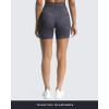 imageAoxjox Metamorph Workout Biker Shorts for Women Tummy Control High Waisted Athletic Gym Running Deep V Yoga Short 6quotCloud Navy