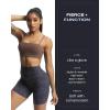 imageAoxjox Metamorph Workout Biker Shorts for Women Tummy Control High Waisted Athletic Gym Running Deep V Yoga Short 6quotCloud Navy