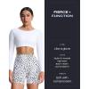imageAoxjox Metamorph Workout Biker Shorts for Women Tummy Control High Waisted Athletic Gym Running Deep V Yoga Short 6quotDalmatian Printsize Up  Run Small