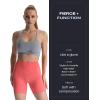 imageAoxjox Metamorph Workout Biker Shorts for Women Tummy Control High Waisted Athletic Gym Running Deep V Yoga Short 6quotSpiced Coral