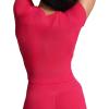 imageAoxjox Womens Short Sleeve TShirts GEO Baby Tee Workout Gym Yoga Crop TopLove Potion