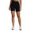imageAoxjox Seamless Camo Scrunch Workout Biker Shorts for Women Tummy Control High Waisted Athletic Gym Running Yoga Short 5quotBlack