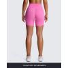 imageAoxjox Trinity Workout Biker Shorts for Women Tummy Control High Waisted Exercise Athletic Gym Running Yoga Short 6quotAzalea Pink