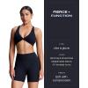 imageAoxjox Trinity Workout Biker Shorts for Women Tummy Control High Waisted Exercise Athletic Gym Running Yoga Short 6quotBlack Leopard Print