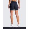 imageAoxjox Trinity Workout Biker Shorts for Women Tummy Control High Waisted Exercise Athletic Gym Running Yoga Short 6quotBlack Marl