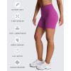imageAoxjox Trinity Workout Biker Shorts for Women Tummy Control High Waisted Exercise Athletic Gym Running Yoga Short 6quotCattleya Purple