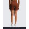 imageAoxjox Trinity Workout Biker Shorts for Women Tummy Control High Waisted Exercise Athletic Gym Running Yoga Short 6quotCherry Mahogany Leopard Print
