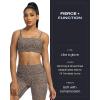 imageAoxjox Trinity Workout Biker Shorts for Women Tummy Control High Waisted Exercise Athletic Gym Running Yoga Short 6quotCoffee Dot Print