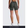 imageAoxjox Trinity Workout Biker Shorts for Women Tummy Control High Waisted Exercise Athletic Gym Running Yoga Short 6quotDeep Depths Marl