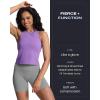 imageAoxjox Trinity Workout Biker Shorts for Women Tummy Control High Waisted Exercise Athletic Gym Running Yoga Short 6quotGrey