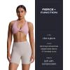 imageAoxjox Trinity Workout Biker Shorts for Women Tummy Control High Waisted Exercise Athletic Gym Running Yoga Short 6quotMink