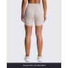 imageAoxjox Trinity Workout Biker Shorts for Women Tummy Control High Waisted Exercise Athletic Gym Running Yoga Short 6quotMink