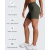 imageAoxjox Trinity Workout Biker Shorts for Women Tummy Control High Waisted Exercise Athletic Gym Running Yoga Short 6quotOlive Green Leopard Print