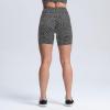 imageAoxjox Trinity Workout Biker Shorts for Women Tummy Control High Waisted Exercise Athletic Gym Running Yoga Short 6quotScrunch 20 Black Dot Print