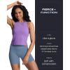 imageAoxjox Trinity Workout Biker Shorts for Women Tummy Control High Waisted Exercise Athletic Gym Running Yoga Short 6quotSteel Blue