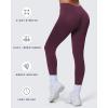 imageAoxjox Workout Seamles Leggings for Women High Waisted Hidden Scrunch Tummy Control Gym Yoga Pants 23quotVenom Purple