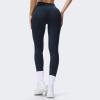 imageAoxjox High Waisted Workout Breeze Leggings for Women Tummy Control Buttery Soft Yoga Pants 24quot26quot28quotBlueberry