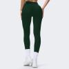 imageAoxjox High Waisted Workout Breeze Leggings for Women Tummy Control Buttery Soft Yoga Pants 24quot26quot28quotForest Green